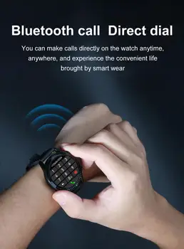 Za Blackview BV9900E BV9600E BV9900 Pro BV6900 BV6300 Pro Pametno Gledati Bluetooth kličete Smartwatch Srčni utrip Moški Športni