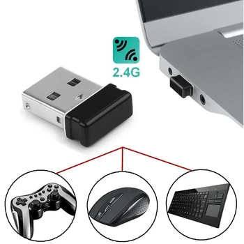 Brezžični Ključ Sprejemnik Poenotenje USB Adapter za Miške, Tipkovnice Povežite 6 Napravo za MX M905 M950 M505 M510 M525 Itd