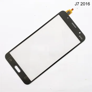 J7 Zaslon na Dotik za Samsung Galaxy J7 2016 J710 J700 Mobilni Telefon Zaslon Plošča Računalnike Senzor na Dotik Steklo Objektiv Plošča