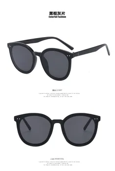 2020 korejski Star Priljubljena Modna sončna Očala Ženske Krog Okvir sončna očala Moških Nežen Pošast sončna Očala Luksuzni Paket Solo