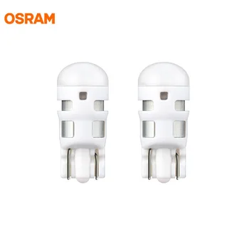 OSRAM LED T10 2880CW W5W 6000K 1W 12V Cool White LEDriving Standard Avto Strani Marker Svetilke Vključite Opozorilne Luči za 2.000 h Življenjska doba