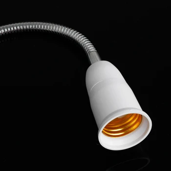 E27 50 cm AC 85-265V Prilagodljiv Posnetek na Stikalo, LED Svetilko Imetnika Vtičnica za Napajalni Kabel za Podporo