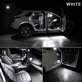Za 2017 2018 2019 Hyundai Tucson 12pcs Bel avto dodatki Canbus Napak LED Notranjosti Branje Svetlobe Svetlobni Kit Zemljevid Dome