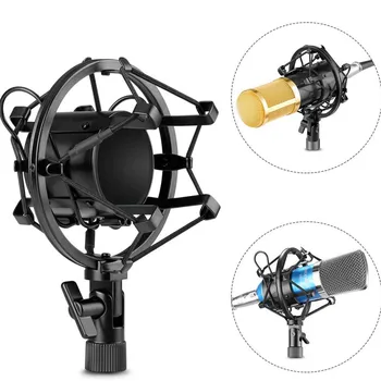 Strokovno Mikrofon Šok Gori Nastavljiv Pajek Mikrofon Držalo Univerzalno Mikrofon Kovinski Nosilec Vzmetenje