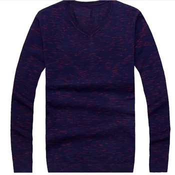 Moška ropa de hombre 2019 Novo Plus Velikost 3XL PROTI-vrat Sweater Moški Pulover