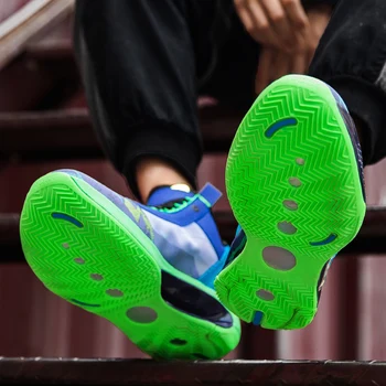 Visoko-top moške zračne blazine košarka čevlji toplo priložnostne čevlji oblazinjenje športni čevlji blagovne znamke čevlji moški Zapatos hombre Chaussure