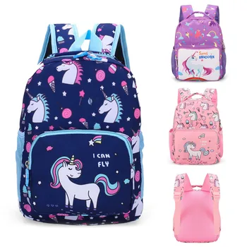 3 vrste ponija samorog risanka srčkan vrtcu šolske torbe 3-6 let stari fantje in dekleta baby potovanja nahrbtnik