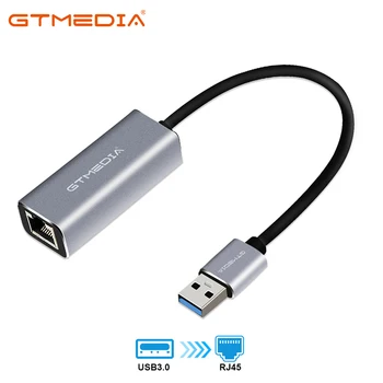 USB Ethernet Adapter USB 3.0 Omrežno Kartico Gigabit Ethernet RJ45 Lan 10/100/1000M Mb / s Windows 10 Mac OS, Linux, Vista