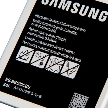 Originalni Nadomestni Telefon Baterija EB-BG530CBE Za Samsung Galaxy Grand J3 2016 J320F G5308W G530 G531 J5 J2 Prime G532