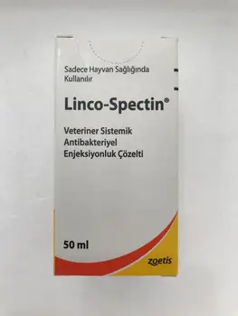Zeotis Linco-Spectin 50 mg Lincomycin in 100 mg Spectinomycin. Zdravje za Ovce, Koze, Govedo, Prašiče, Mačke, Psi Vse Perutnine