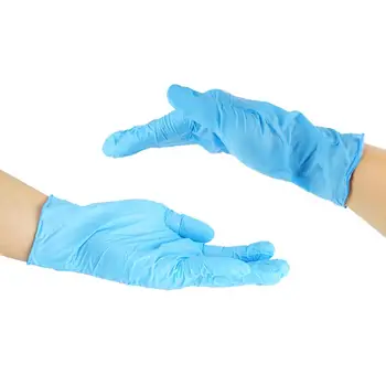 Zgostitev za Enkratno uporabo Rokavice 100pc Latex zaščitne rokavice Anti-bakterijske Anti-stik Pomivalni Kuhinjsko Delo Gumijaste Rokavice%