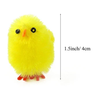 36Pcs Simulacije Velikonočni Chick Mini Umetno Igrač, Plišastih Piščanec Darilo Doma Dekor