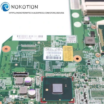 NOKOTION 615849-001 605903-001 Za HP G62 G72 Prenosni računalnik z matično ploščo HM55 HD GMA DDR3 brezplačno i3 procesor