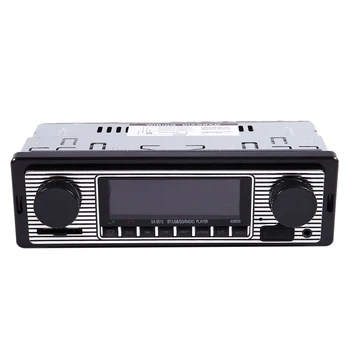 12V Bluetooth Vintage Avto Radio MP3 Predvajalnik, Stereo, USB, AUX FM Radijske Postaje Bluetooth s Daljinski upravljalnik FM Radio Sprejemnik