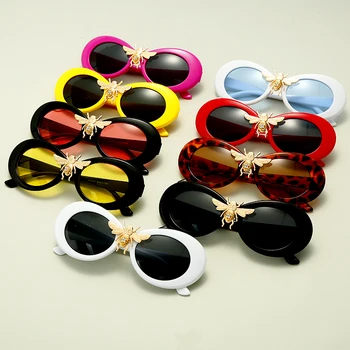 JASPEER Steampunk sončna Očala Moški Ženske Luksuzne blagovne Znamke Oblikovalec Ovalne Punk sončna Očala UV400 Buljiti Modni Očala