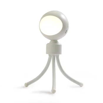 LED Namizna Svetilka Risanka za Otroke Glasovni Nadzor Noč-Začenši s Spanjem USB Smart Postelji Nočna Omarica