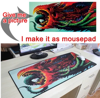 Mairuige Tropskih Listi Velikih Mouse Pad za Igralec Igra Računalniška Tipkovnica Desk Mat Tablet Igranje z Zaklepanje Rob 30x80cm 40x90cm