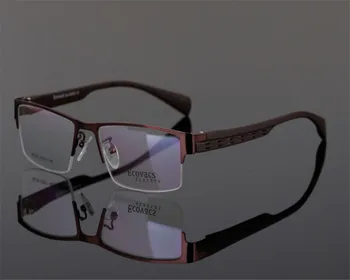 53-17-140 Poslovnih Oblikovalec Moških Pol platišča Postopno Multi-kontaktne Leče, Glejte Bližini Daleč Črno Modra Presbyopia Obravnavi Očala ZJH749