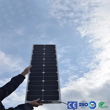 XINPUGUANG ETFE prilagodljiv W 50 W Prilagodljiv Solarni Panel z Izolirnim Backsheet Sonce Celice Moč 18V 12V za RV Avto, Čoln, Avtodom