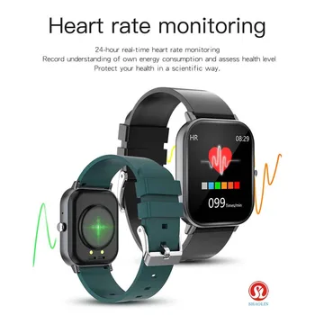 SHAOLIN Pametno Gledati P8 Moških Poln na Dotik Fitnes Tracker Krvni Tlak Pametna Ura Ženske Smartwatch za Apple watch Xiaomi