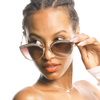 Ženske sončna Očala 2020 Seksi Mačka Oči, sončna očala luksuzne blagovne znamke, Ročno izdelan modni Odtenki Za Žensko oculos Letnik očala