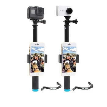 Raztegljivi Ročni Selfie palico Nepremočljiva Monopod Nosilec z Stojalo Držalo za Telefon Za GoPro Dji Osmo delovanje Fotoaparata