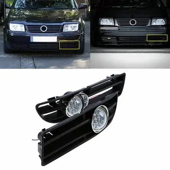 Avto LED Foglamp Sprednja Maska Za VW Bora Jetta MK4 1999-2007 1 Par