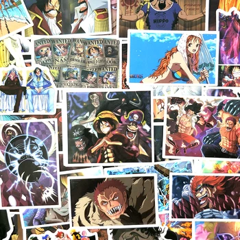100 kozarcev/Paket Enem Kosu Luffy Grafiti Nalepke Klasičnih Anime Za Prtljago Skateboard Laptop motorno kolo, PVC Nalepke Za Otrok