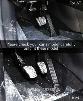 Za Mazda CX-5 CX5 2013 2016 KE Avto Preuredi Pospeševalnik Olje noge Pedala Ploščo Sklopke, Plin, Zavoro Treadle Styling