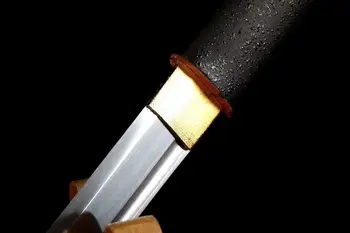 Ročno Kovani Kitajski Kung Fu Meč Sharp HRC60 Visoko Manganovega Jekla Rezilo WuShu Saber Dao Polno Tang