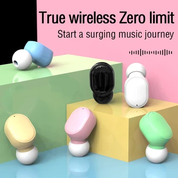 Mini 5.0 Brezžične Bluetooth Slušalke za v Uho Šport Igranje z Mikrofonom za Prostoročno Slušalko Čepkov za Stereo Slušalke za vse telefon