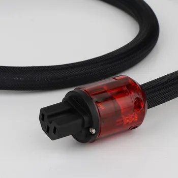 HI-End Furukawa PCOCC Baker Moč Žice Audio Grade ZDA Napajalni Kabel Z P046 C046 pozlačeni NAS Vtič Kabla HIFI
