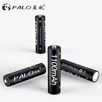 PALO Inteligentni LCD Zaslon Baterija Polnilec Za baterije za polnjenje NI-MH baterije za polnjenje NI-CD baterije AA AAA Polnilne Baterije, Polnilnik+8pcs AAA polnilne Baterije