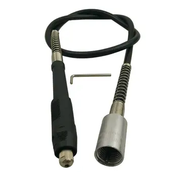 3 mm Prilagodljiv Podaljšek Jaška za Rotacijski Brusilnik Orodje Kabel, Električni Brusilni Flex Gred Graviranje Stroj, pribor Dremel