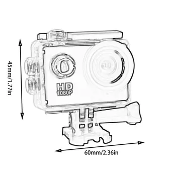 G22 1080P HD Snemanje Nepremočljiva Digitalno Video Kamero COMS Senzor širokokotni Objektiv Fotoaparata Za Plavanje, Potapljanje za Padec ladijskega prometa