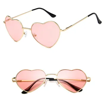 2020 Ženske Srca v Obliki sončna Očala Ženske blagovne Znamke, Modni Oblikovalec LJUBEZEN Jasno, Ocean Objektiv Gradient sončna očala Oculos UV400