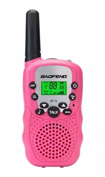 2PCS Baofeng BF-T3 Mini Walkie Talkie 2W UHF 462-467MHz Prenosni dvosmerni Radijski 22CH T3 VOX FM Sprejemnik, Otroci Igrače, CB Radio