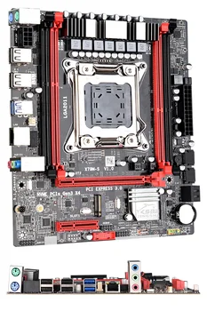 X79M-S matični plošči nastavite z Xeon LGA2011 E5 2640 C2 4x4GB=16 GB DDR3 1333 ECC REG pomnilnik M-ATX USB3.0 SATA3.0 M. 2 vmesnik