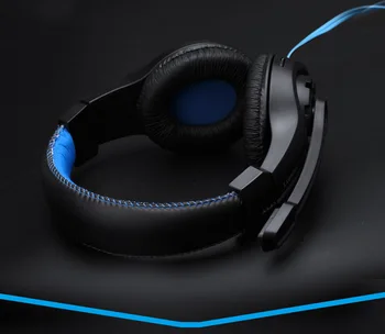 3,5 mm Vmesnik Head-mounted Gaming Slušalke, Prenosni Računalnik PC Earphon Z Mikrofonom Žične Stereo Slušalke