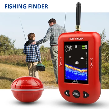 Erchang F3C Brezžični Ribe Finder Sonar za ribolov 100 M Vodne Globine Echo C Jezero Morski Ribolov