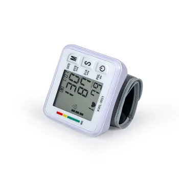 Medicinska Oprema LCD Samodejni Digitalni Zapestni Krvnega Tlaka, Spremljanje Bp Tonometer Sphygmomanometer Tenziometra Tansiyon Aleti