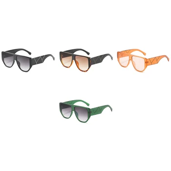 Peekaboo črno ravno top sončna očala ženske velika zelena oranžna dame sončna očala uv400 hot-prodaja zimske dropshipping 2021 nova