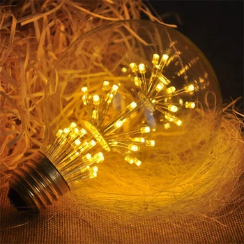 G80 Starinsko Retro Vintage Edison Žarnica Žarnice 110V 220V E26/E27 Dekorativne Luči Domačo Razsvetljavo