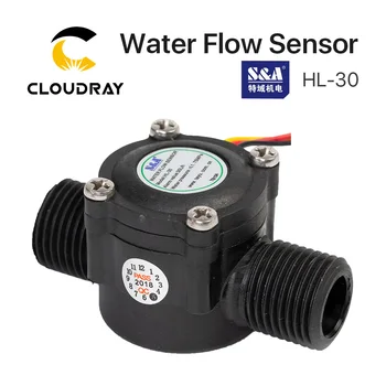 Cloudray Pretok Vode Stikalo Senzor HL-30 za S&A Chiller za CO2 Laser Graviranje Rezanje