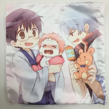 Novo Gintama Gin Tama Anime dve strani Pillowcases Objemala Blazino Blazine Primeru Zajema Cosplay Darilo 175