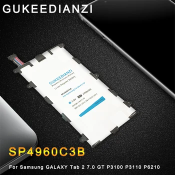 GUKEEDIANZI SP4960C3B Tablet Litijeva Baterija za ponovno Polnjenje 4200mAh Za Samsung GALAXY Tab 2 7.0 GT P3100 P3110 P3113 P6200 P6210