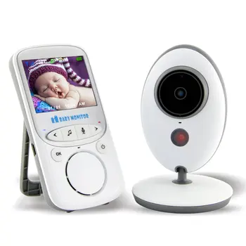 Brezžični LCD Audio Video, Baby Monitor VB605 Radio Varuška Glasbe Interkom IR 24h Prenosni Baby Baby Kamera Walkie Talkie Varuška