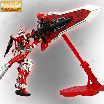 Daban Model MG Gundam Zašel Rdečim Okvirjem MBF-P02 KAI 1/100 Japonski anime sestavljeni Kompleti PVC figuric roboti otroci igrače