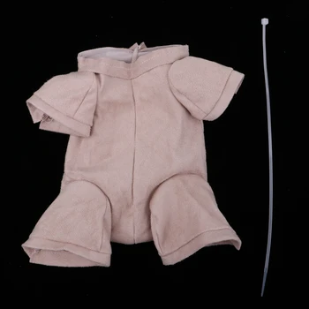 18 inch Veren Prerojeni Krpo Telo za 3/4 Roke Polne Noge Baby Doll Ročno Pribor
