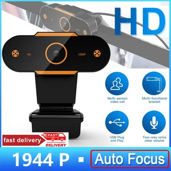 1080P Samodejna Izostritev 1944P HD Webcam Spletna Kamera Z Mikrofonom Pametne Kamere Za Živo Video Calling Home Konferenca Dela